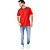 Camiseta Colcci Detail OU23 Vermelho Masculino - Imagem 3