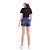 Camiseta Coca Cola Basic Slim OU23 Preto Feminino - Imagem 4