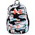 Mochila Under Armour Hustle Sport Preto e Branco 26 Litros - Imagem 1