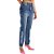 Calça Jeans Easy Lança Perfume Mom High IN23 Azul Feminino - Imagem 1