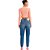 Calça Jeans Easy Lança Perfume Mom High IN23 Azul Feminino - Imagem 4