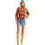 Blusa Tricot Lança Perfume Gola Alta IN23 Laranja Feminino - Imagem 4