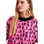 Blusa Tricot Easy Lança Perfume Logomania IN23 Rosa Feminino - Imagem 5