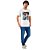 Camiseta Acostamento Estampado IN23 Branco Masculino - Imagem 3