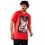 Camiseta Acostamento Guitar IN23 Vermelho Masculino - Imagem 1