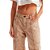 Calça Sarja Lança Perfume Reta Relaxed Low Bege Feminino - Imagem 5