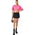 Camiseta Colcci Aplicação OU23 Rosa Feminino - Imagem 3