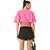 Camiseta Colcci Aplicação OU23 Rosa Feminino - Imagem 2