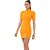 Vestido Colcci Slim OU23 Laranja Feminino - Imagem 1