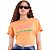 Camiseta Coca Cola Comfort IN23 Laranja Feminino - Imagem 1
