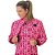 Jaqueta Cropped Easy Lança Perfume Puffer Rosa Feminino - Imagem 1