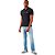 Camisa Polo Acostamento Lines IN23 Preto Masculino - Imagem 3