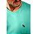 Camiseta Acostamento Gola V IN23 Verde Masculino - Imagem 3
