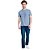 Camiseta Aramis Traços IN23 Azul Masculino - Imagem 3