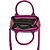 Bolsa Bucket Colcci Texture IN23 Roxo Feminino - Imagem 3