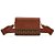 Bolsa Crossbody Colcci Jacquard IN23 Caramelo Feminino - Imagem 1