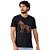 Camiseta Acostamento Wlf Leaves IN23 Preto Masculino - Imagem 1