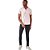 Camisa Acostamento Casual O23 Rosa Masculino - Imagem 3