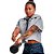 Camiseta Under Armour Project Rock Fleece Cinza Feminino - Imagem 3