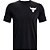Camiseta Under Armour Project Rock Rents Preto Masculino - Imagem 4