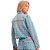 Jaqueta Jeans Easy Lança Perfume Cropped IN23 Azul Feminino - Imagem 2