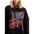 Vestido Lança Perfume Moletom Oversized IN23 Preto Feminino - Imagem 3