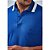 Camisa Polo Acostamento Elasto Desing O23 Azul Masculino - Imagem 3