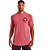 Camiseta Under Armour Project Rock Open Vermelho Masculino - Imagem 1