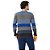 Sueter Tricô Colcci Listrado OU23 Azul Masculino - Imagem 2