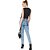 Calça Jeans Colcci Bruna Ilhós OU23 Azul Feminino - Imagem 4