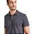 Camisa Polo Forum Muscle IN23 Grafite Masculino - Imagem 3