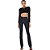 Calça Jeans Colcci Bia Reta IN23 Azul Escuro Feminino - Imagem 4