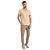 Camisa Polo Forum Muscle IN23 Bege Masculino - Imagem 3