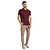 Camisa Polo Forum Muscle IN23 Bordô Masculino - Imagem 3