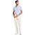 Camisa Polo Forum Muscle IN23 Azul Claro Masculino - Imagem 4