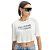 Camiseta Easy Lança Perfume Cropped IN23 Off White Feminino - Imagem 1