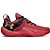 Tênis Under Armour Basket Dagger Vermelho Masculino - Imagem 1