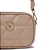 Bolsa Easy Lança Perfume Crossbody Matelasse Bege Feminino - Imagem 4