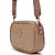 Bolsa Easy Lança Perfume Crossbody Matelasse Bege Feminino - Imagem 3
