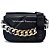 Bolsa Easy Lança Perfume Crossbody Chain Preto Feminino - Imagem 3