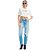 Calça Jeans Easy Lança Perfume Mon High IN23 Azul Feminino - Imagem 3