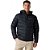 Jaqueta Columbia Labyrinth Hooded Preto Masculino - Imagem 1