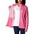 Jaqueta Columbia Park View Grid Fleece Rosa Feminino - Imagem 3