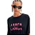 Camiseta Easy Lança Perfume Estampada AI23 Preto Feminino - Imagem 5