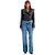 Calça Jeans Lança Perfume Full Length AI23 Azul Feminino - Imagem 3