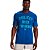 Camiseta Under Armour Project Rock Training Azul Masculino - Imagem 1