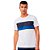 Camiseta Acostamento Recortes Colors IN23 Branco Masculino - Imagem 1
