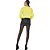 Moletom Colcci Cropped IN23 Amarelo Feminino - Imagem 4