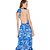 Vestido Linho Colcci Estampado IN23 Azul Feminino - Imagem 4