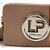 Bolsa Clutch Easy Lança Perfume Logo AI23 Bege Feminino - Imagem 4